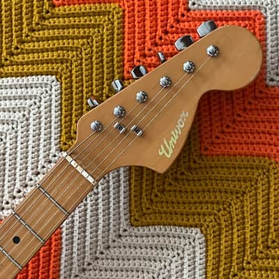 Univox Solid Body Stratocaster - 1970’s Made in Japan 🇯🇵! - Killer Strat! - Huge and Epic Sound! - image 2