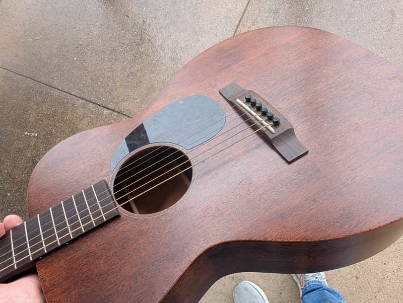 Martin 00-15M - Natural  All Mahogany body image 1