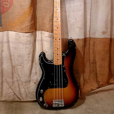 Fender Precision Bass Lefty 1974 Sunburst image 1