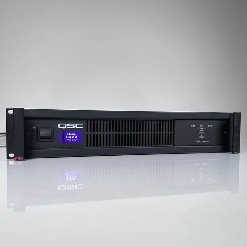 QSC DCA 3422 Digital Cinema Power Amplifier image 1
