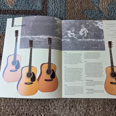 Vintage Mid-1990's Martin Guitar Catalog! image 3