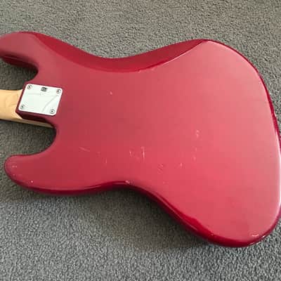 Fender Highway One USA Jazz Bass 2008 Midnight Wine MIA image 15