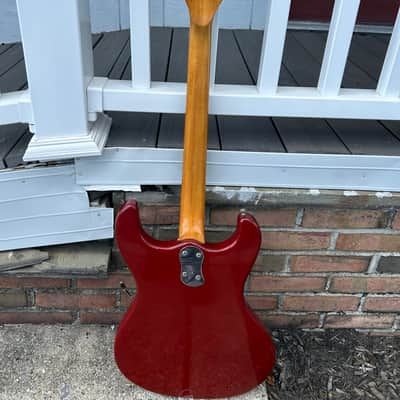 1965 Mosrite Ventures Mark I Electric Guitar - Red image 8