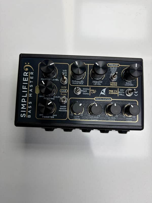 DSM & Humboldt Electronics Simplifier Bass Master 2025 - Present - Black image 1