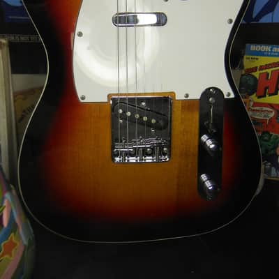 1992 Hohner TE Professional Custom Tobacco Burst telecaster (like a 62' fender custom) image 3