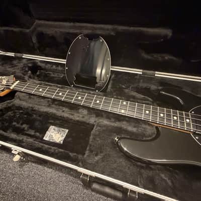 Ernie Ball Music Man StingRay 4 Kanda Shokai 60th Anniversary Limited 1 of 30 Ebony Board Black 2007 image 3