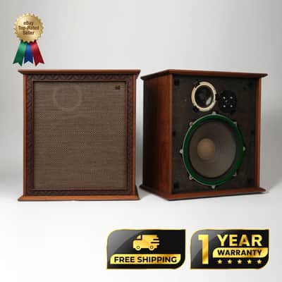 WHARFEDALE W70E Vintage Speakers (Pair) – Restored – 1-Year Warranty image 1