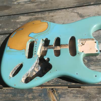 USA Fender Stratocaster ash body 2,4kg, 1980 1979 1981 1982 image 6