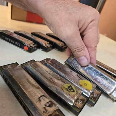 Harmonica LOT of 15~Hohner, Lee Oskar, Blues Harp image 10