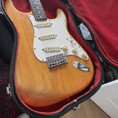 100% Original 1974 Fender Stratocaster very rare Natural + Rosewood combo image 4