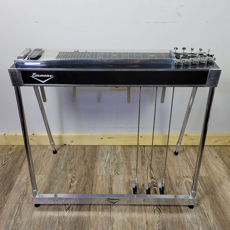 1967 Emmons Pedal Steel S-10 3x4 Push/Pull - Black Mica Free Shipping image 1