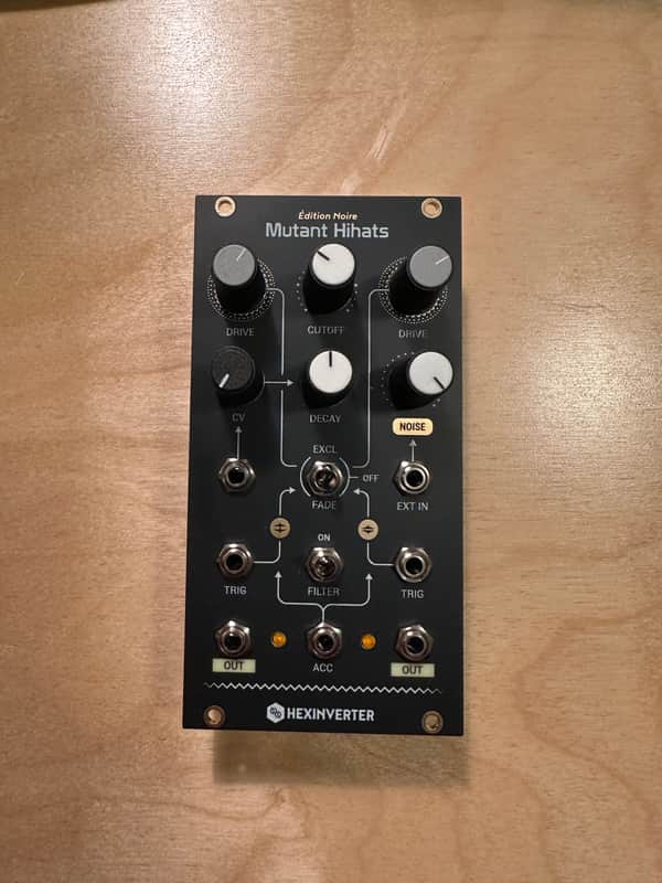 Hexinverter Mutant Hihats Black - One month old image 1