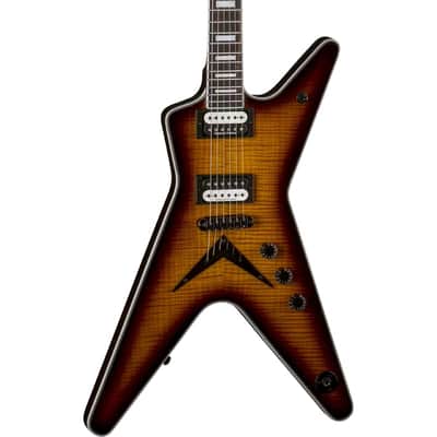 Dean Guitars ML Select Flame Top Electric Guitar - Trans Brazilia image 1