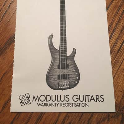 Modulus Flea Bass 2004 Black image 13
