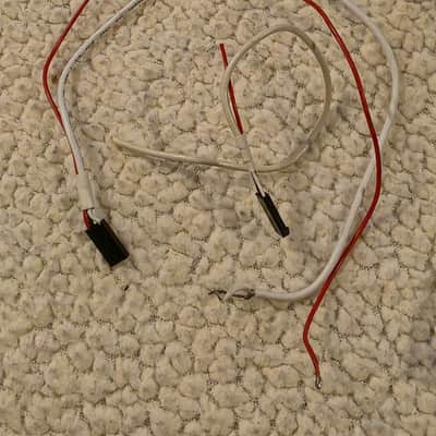 Heavy Metal Blackouts AHB-1N Seymour Duncan Active Pickups 25k Pots Harness White RARE Blackout image 3