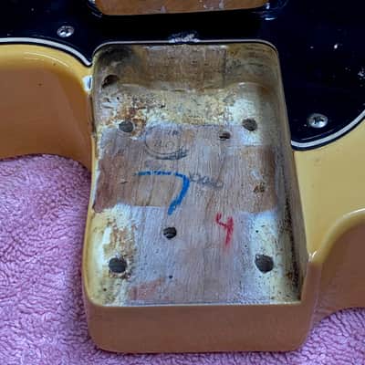 Fender Telecaster 1978 Olympic White to Creme Maple Fingerboard image 15