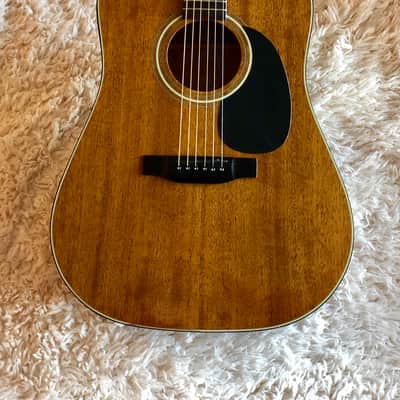 Sigma Martin DM-3M Acoustic Guitar 1980's Natural Mahogany image 8