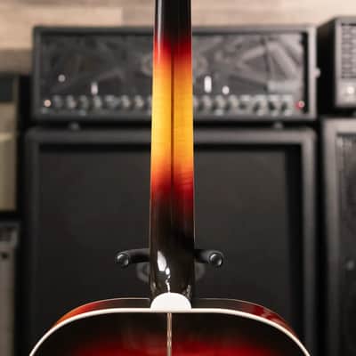 Gibson SJ-200 Standard Maple Left-Handed Acoustic/Electric Guitar - Triburst with Hardshell Case image 9
