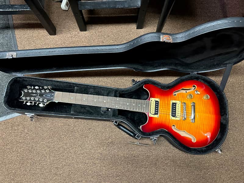 Dean Boca 12 Trans Cherry Burst | Reverb