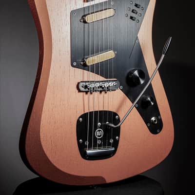 Uma Guitars Jetson 2, 2020 Bronze w/ Roasted Flame Maple Neck NEW (Authorized Dealer) Demo Vid Added image 3