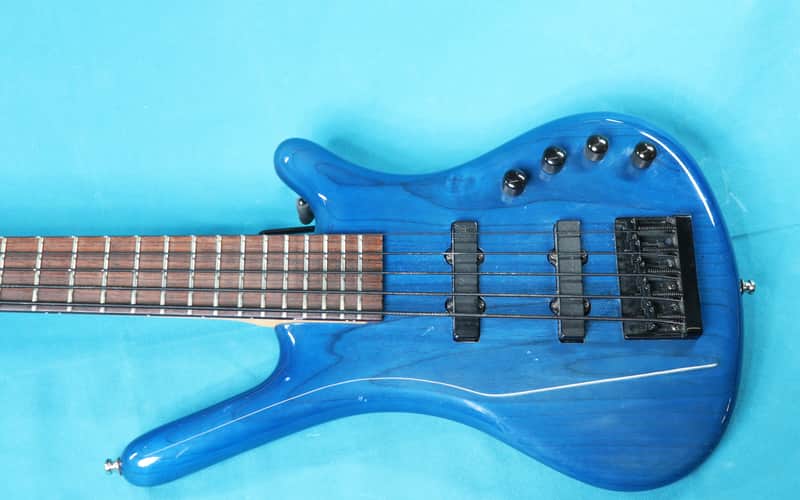 Warwick Rockbass Corvette Basic 5 2010s - Ocean Blue Transparent image 1