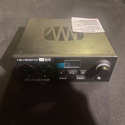 PreSonus Revelator io24 USB-C Audio Interface 2021 - Present - Black image 1