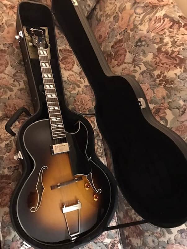 Eastman AR371CE-SB Hollow body Archtop 2014 w '57 Humbucker Pickup-- Sunburst, Absolutely Minty*MINTY* image 1