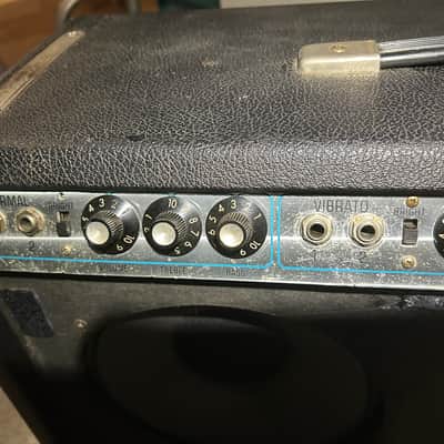 1971 Fender Super Reverb 40-Watt Full Rehab and 4x10 Eminence Legend  Speaker’s image 4