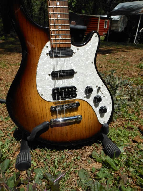 Awesome & Rare Custom Shop Washburn WM3 Swamp Ash Sunburst Electric Guitar image 1
