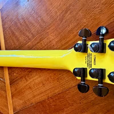 Hard Luck Kings Bossman HLK Kustom Series Yellow Les Paul STYLE USA Single Cut Elec Guitar image 18