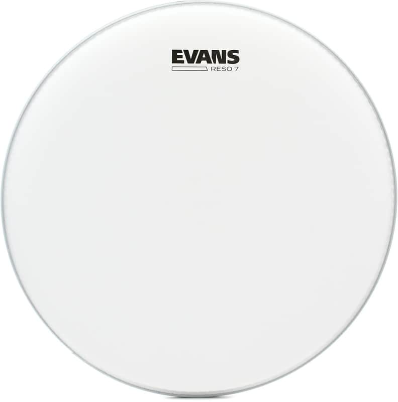Evans Reso 7 Coated Resonant Drumhead - 14 inch (2-pack) Bundle image 1