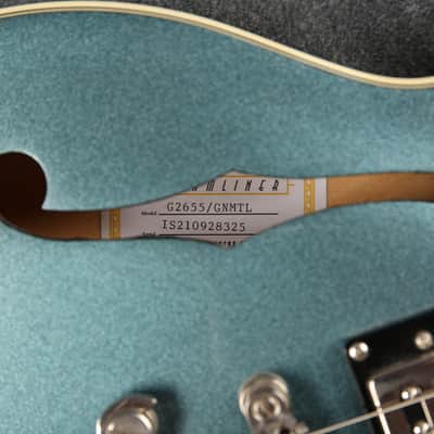 Gretsch G2655 Streamliner Center Block Jr Double-Cut - Gunmetal - 2nd Hand image 14