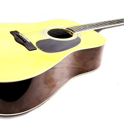 ZAGER ACOUSTIC GUITAR MODEL ZAD01PK N - 6 STRING - WITH EXTRAS image 3