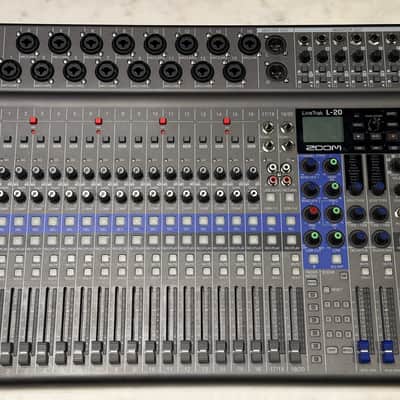 Zoom LiveTrak L-20 Digital Mixer w/ Case, MicroSD Card, Bluetooth Adapter image 2