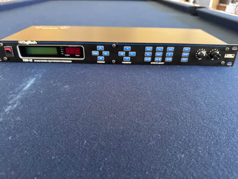 DigiTech TSR-12 Studio Reverb / Multi-Effects Processor 1990s - Black image 1