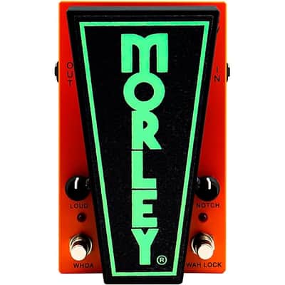 Morley  20/20 Wah Lock Effects Pedal 2024 - Orange image 5