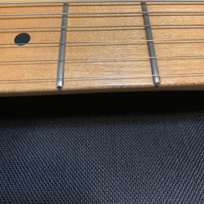 Squier Standard Fat Stratocaster Maple Fretboard 1998 MIM - Lake Placid Blue image 9