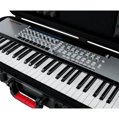 Gator Cases GTSA-KEY49 TSA ATA Molded 49-Key Keyboard Case - Open Box image 6