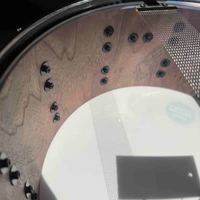 TAMA Starclassic Walnut/Birch 6.5x14 Snare Drum in Piano Black Gloss Lacquer image 5