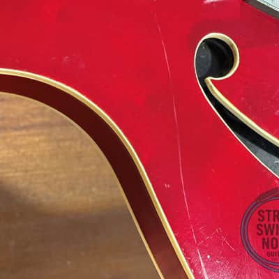 Yamaha, Hollow Body, SA30T, Vintage 1968, Cherry Red image 19