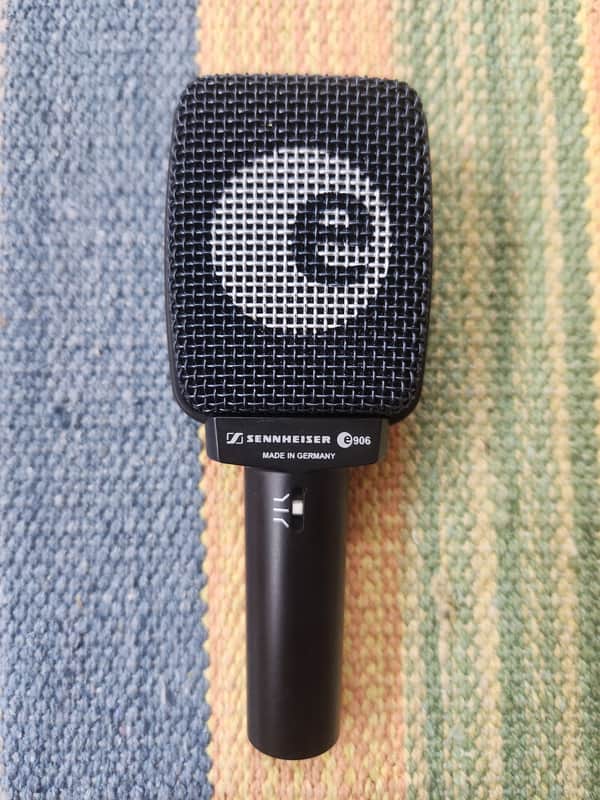 Sennheiser e906 Supercardioid Dynamic Instrument Microphone 2004 - Present - Black