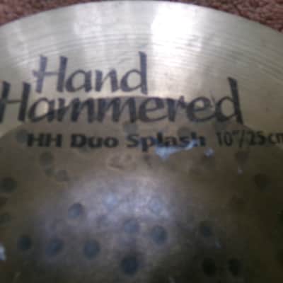 Sabian 10" HH Hand Hammered Duo Splash Cymbal 2002 - 2015 - Natural image 2