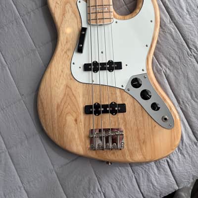 Fender MIJ Heritage ’70s Jazz Bass - Natural Ash image 5
