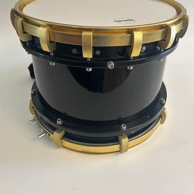 Legato 14" Snare Drum Gold Plated Marching Black REMO RARE!! Metal image 3