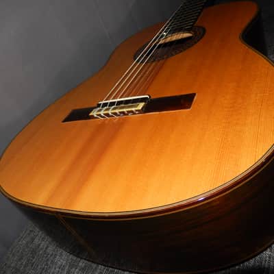 YUKINOBU CHAI No30 1981 - SANTOS HERNANDEZ CLASS - CLASSICAL CONCERT GUITAR - SPRUCE/BRAZILIAN ROSEWOOD image 7