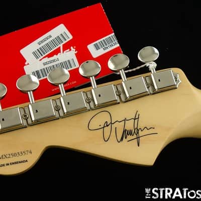 Fender Jimmie Vaughan Stratocaster Strat NECK + TUNERS Maple image 6