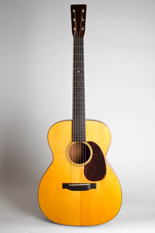 C. F. Martin  OM-18 Flat Top Acoustic Guitar (1931), ser. #46292, period brown hard shell case. image 1