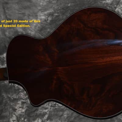 Breedlove Premier Concert Limited no. 13 of 20 made 2025 - Shadowburst Gloss image 9
