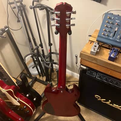 Epiphone SG G-400 1999 Heritage Cherry Korea image 4