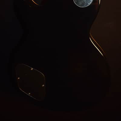 Sublime Guitar Co SGC Millennia Flame Maple Trans Black Single Cutaway Electric Guitar image 7